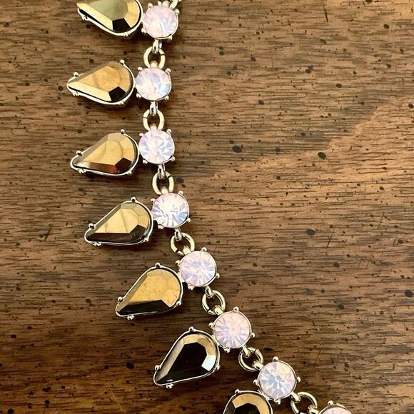 Mythologie | Pyrite Statement Collar Necklace | 18” Adjustable - Picture 3 of 4